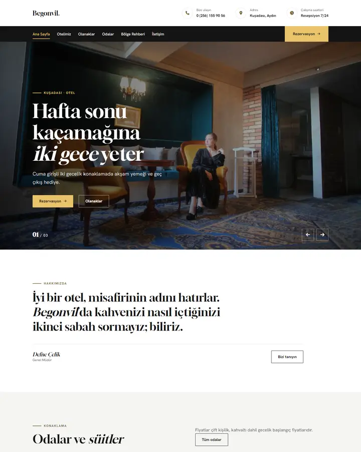 Tema 06 – Editoryal Dergi tasarım önizlemesi
