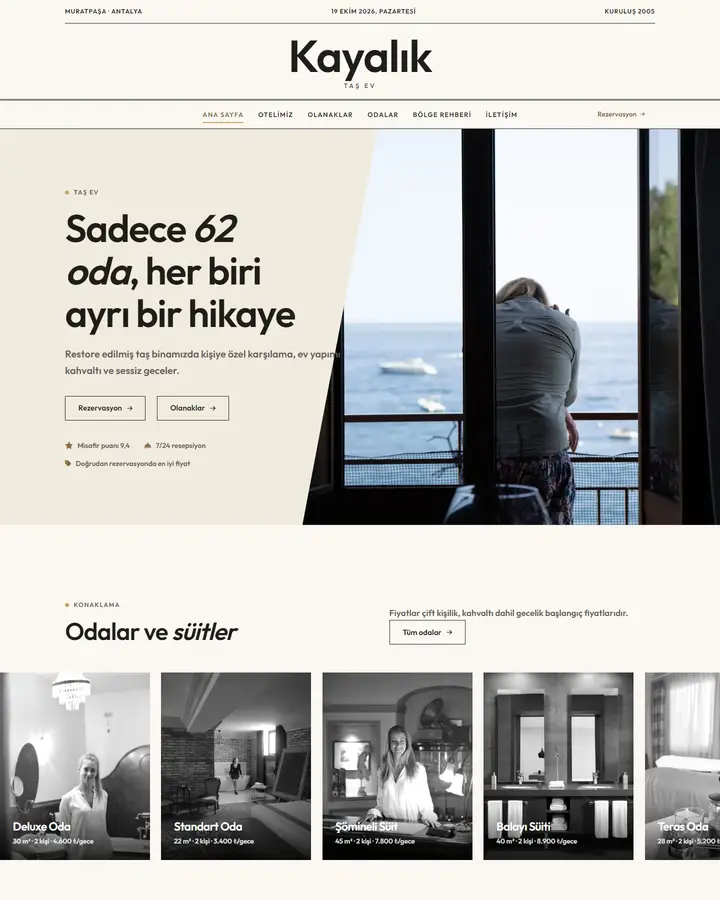Tema 13 – Minimal tasarım önizlemesi