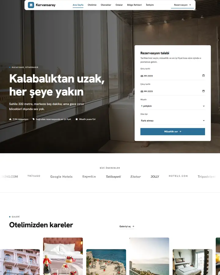 Tema 17 – Minimal tasarım önizlemesi