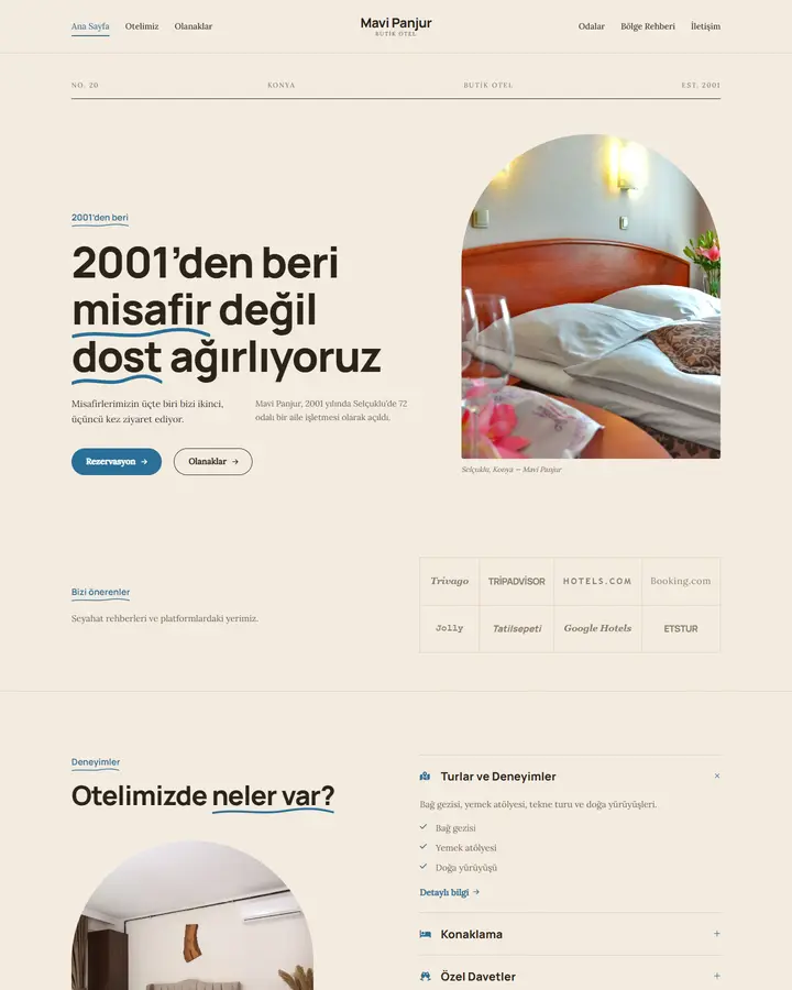Tema 20 – Sıcak Zanaat tasarım önizlemesi