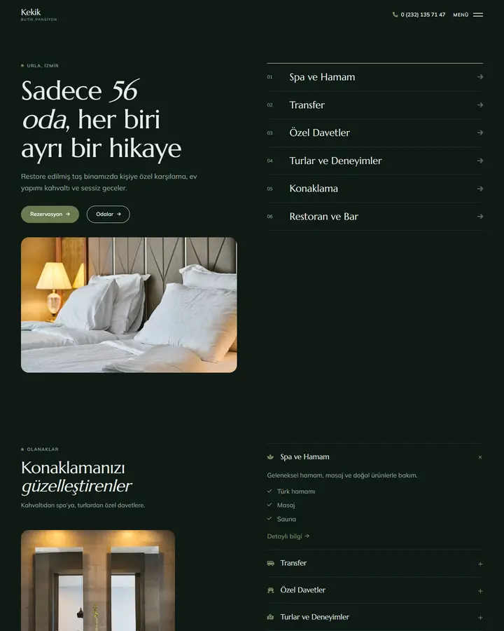 Tema 25 – Doğal & Organik tasarım önizlemesi