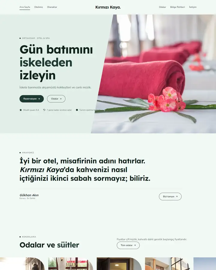 Tema 43 – Samimi & Yumuşak tasarım önizlemesi